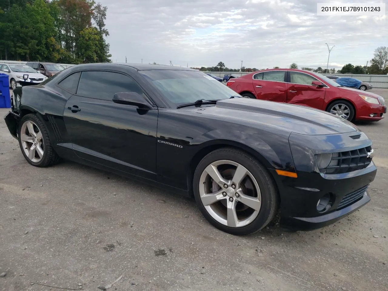 2G1FK1EJ7B9101243 2011 Chevrolet Camaro 2Ss