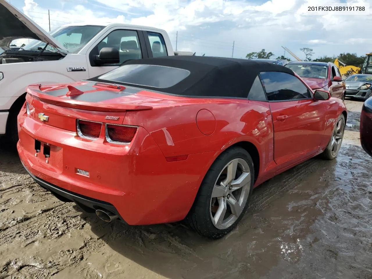 2011 Chevrolet Camaro 2Ss VIN: 2G1FK3DJ8B9191788 Lot: 73775234