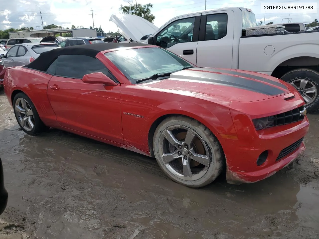 2G1FK3DJ8B9191788 2011 Chevrolet Camaro 2Ss