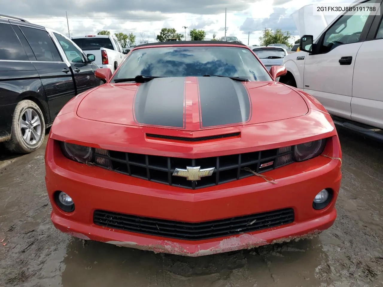 2G1FK3DJ8B9191788 2011 Chevrolet Camaro 2Ss