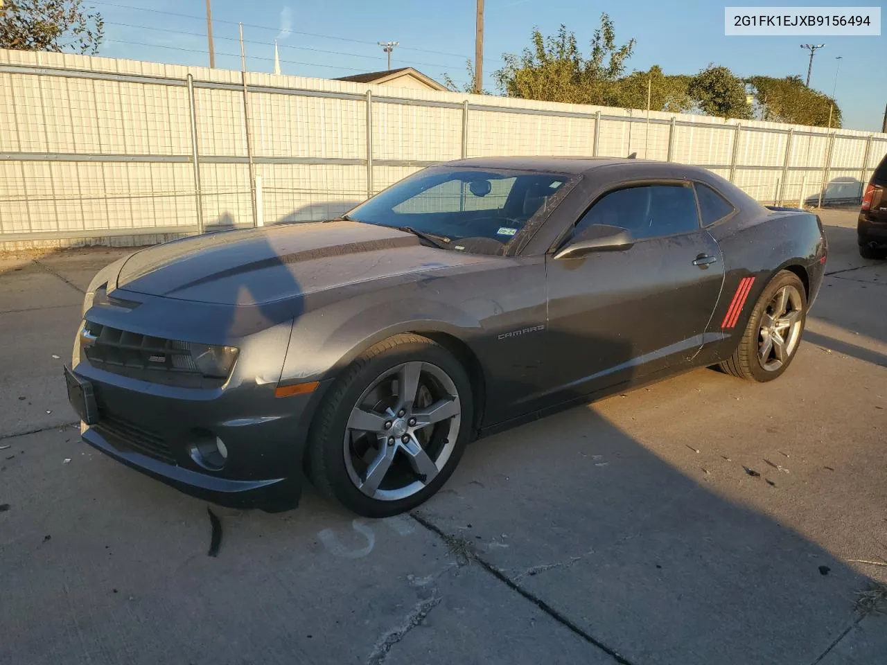 2011 Chevrolet Camaro 2Ss VIN: 2G1FK1EJXB9156494 Lot: 73842844