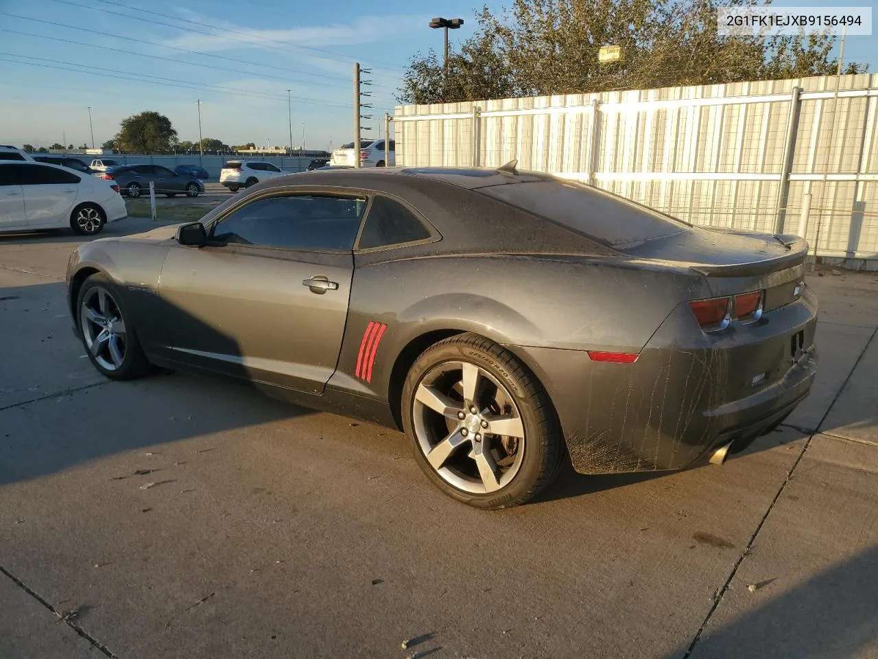 2011 Chevrolet Camaro 2Ss VIN: 2G1FK1EJXB9156494 Lot: 73842844