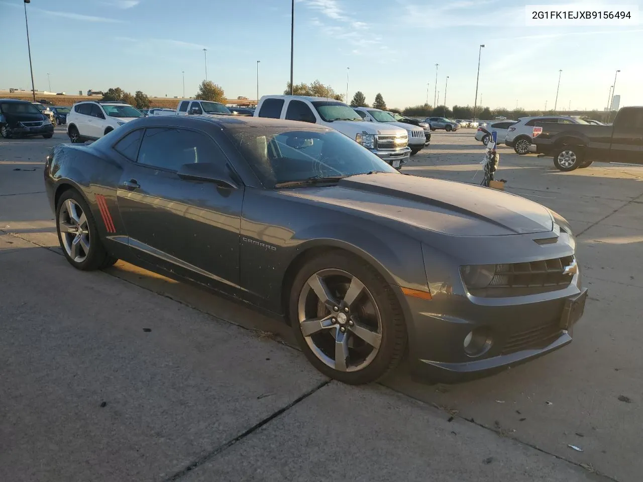 2011 Chevrolet Camaro 2Ss VIN: 2G1FK1EJXB9156494 Lot: 73842844