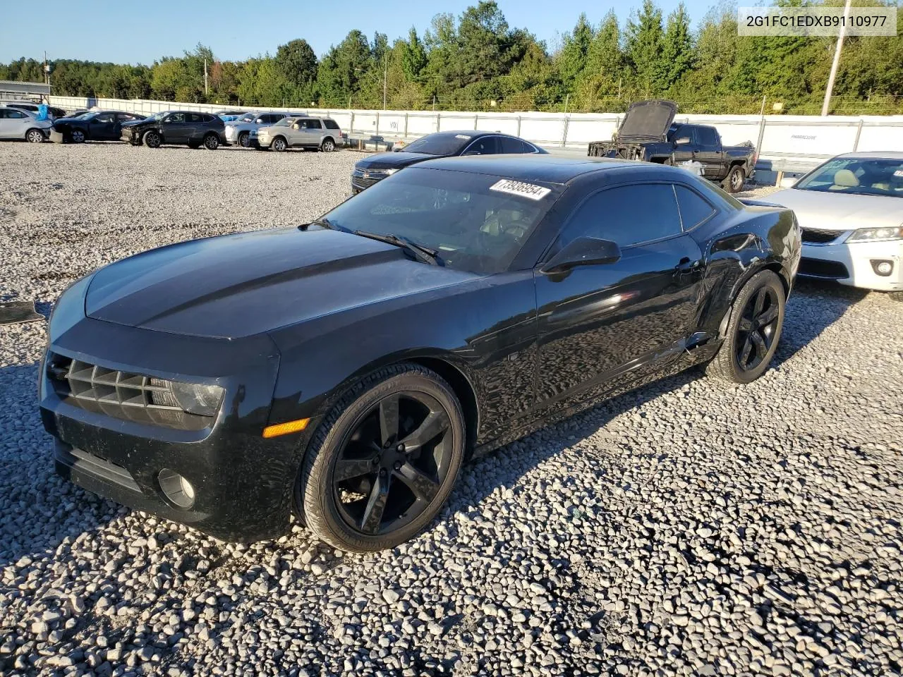 2G1FC1EDXB9110977 2011 Chevrolet Camaro Lt