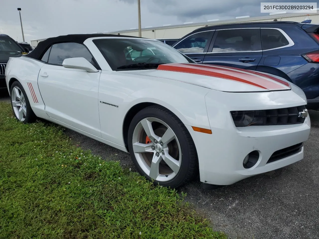 2011 Chevrolet Camaro Lt VIN: 2G1FC3DD2B9203294 Lot: 74012314