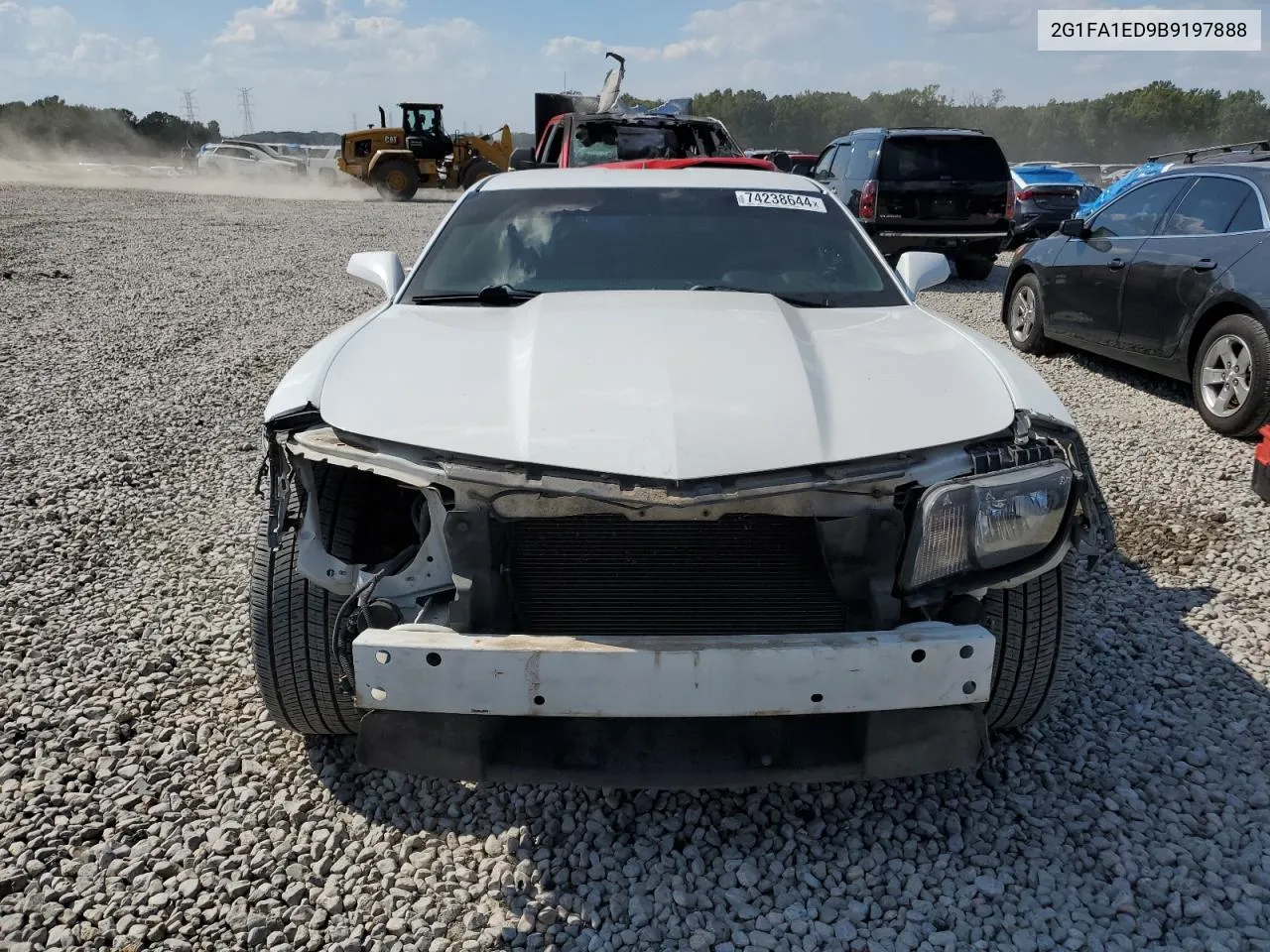 2011 Chevrolet Camaro Ls VIN: 2G1FA1ED9B9197888 Lot: 74238644