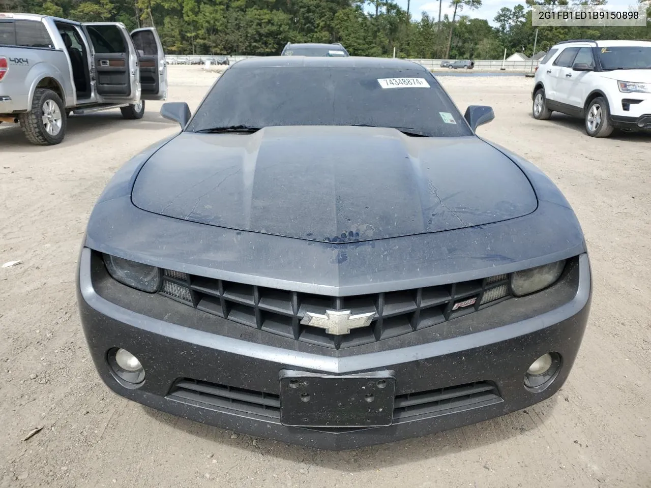 2011 Chevrolet Camaro Lt VIN: 2G1FB1ED1B9150898 Lot: 74348874