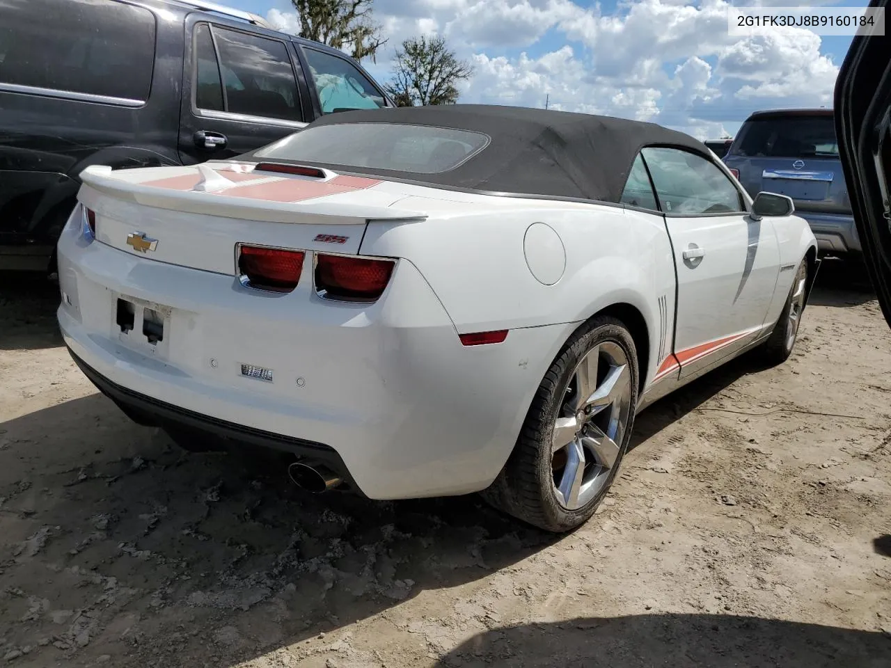 2011 Chevrolet Camaro 2Ss VIN: 2G1FK3DJ8B9160184 Lot: 74363004