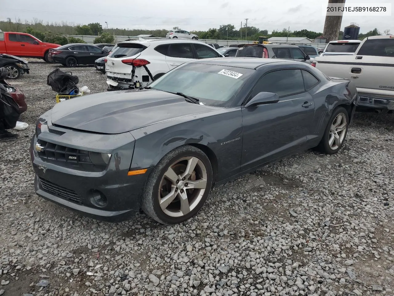 2011 Chevrolet Camaro Ss VIN: 2G1FJ1EJ5B9168278 Lot: 74373454