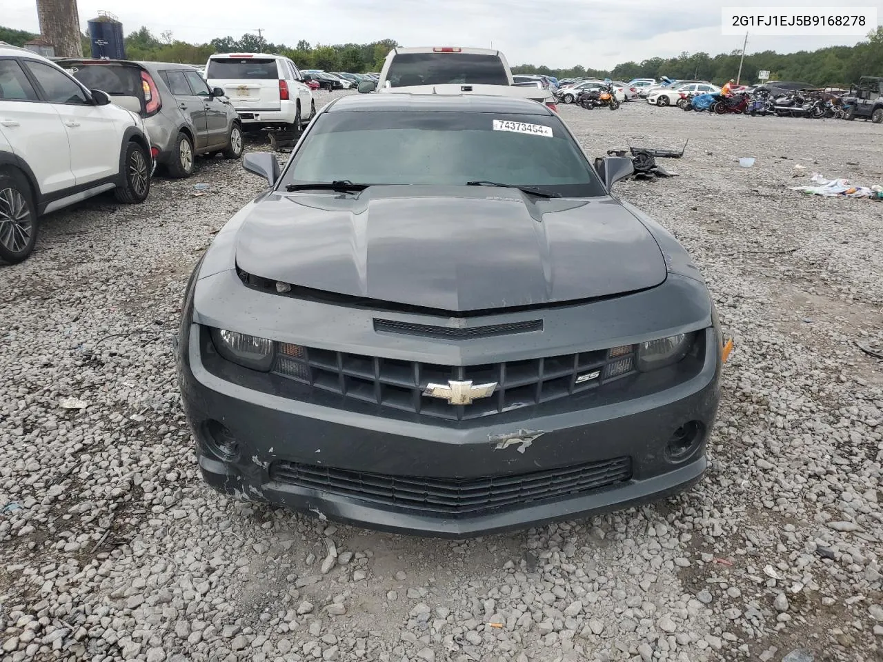 2011 Chevrolet Camaro Ss VIN: 2G1FJ1EJ5B9168278 Lot: 74373454