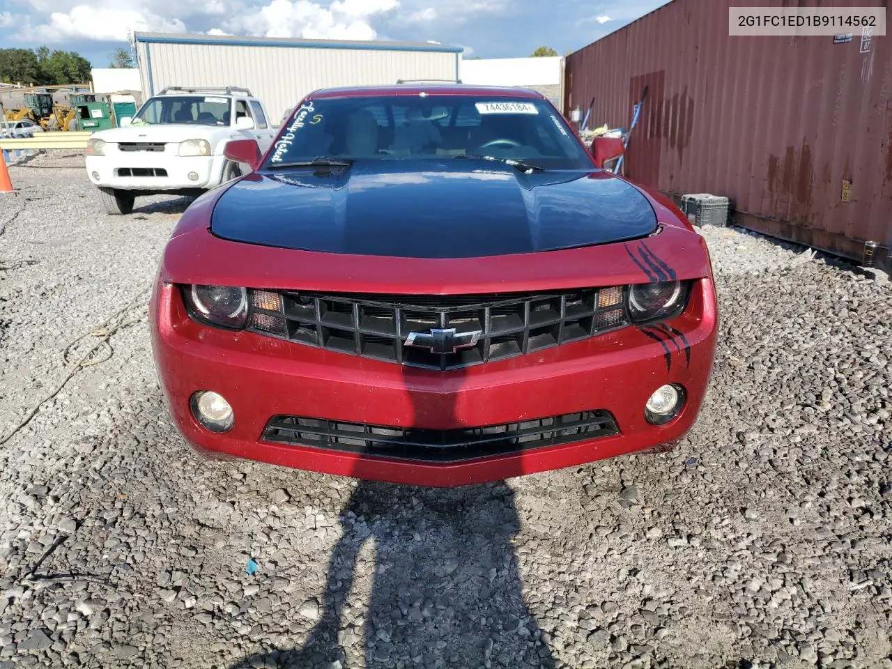 2011 Chevrolet Camaro Lt VIN: 2G1FC1ED1B9114562 Lot: 74436184