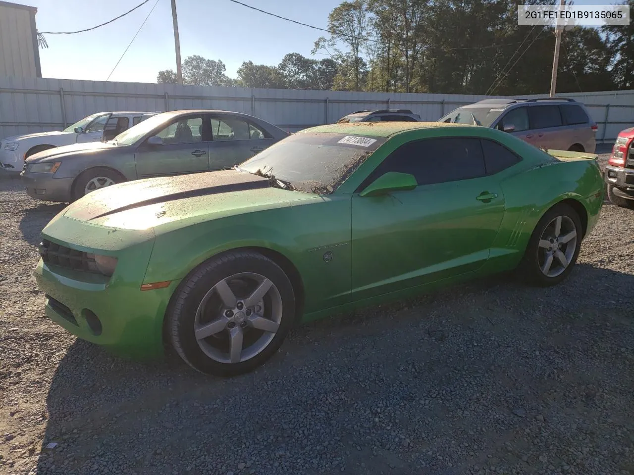 2011 Chevrolet Camaro Ls VIN: 2G1FE1ED1B9135065 Lot: 74713004