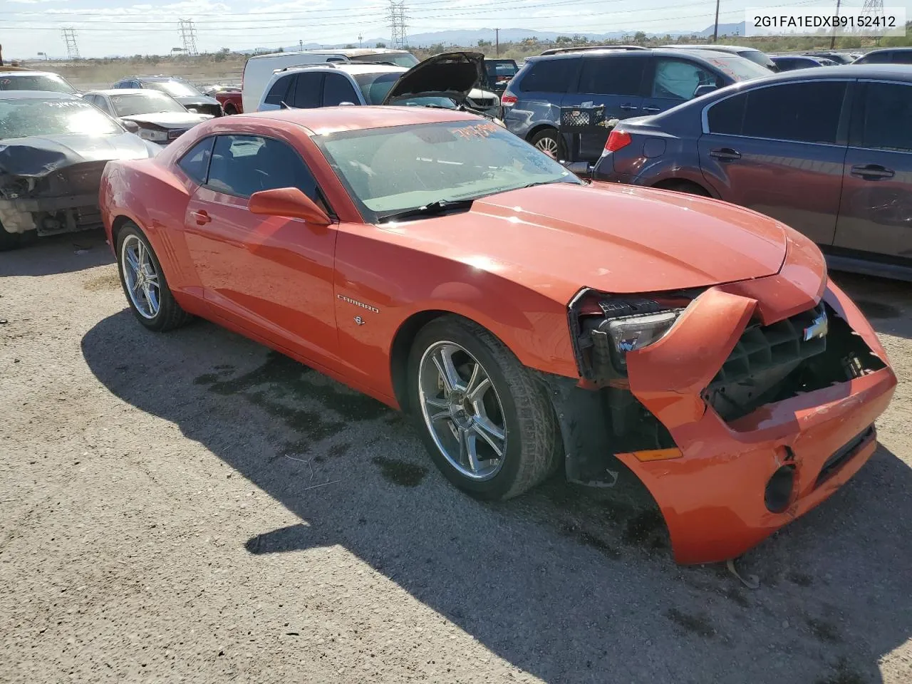 2011 Chevrolet Camaro Ls VIN: 2G1FA1EDXB9152412 Lot: 74739894