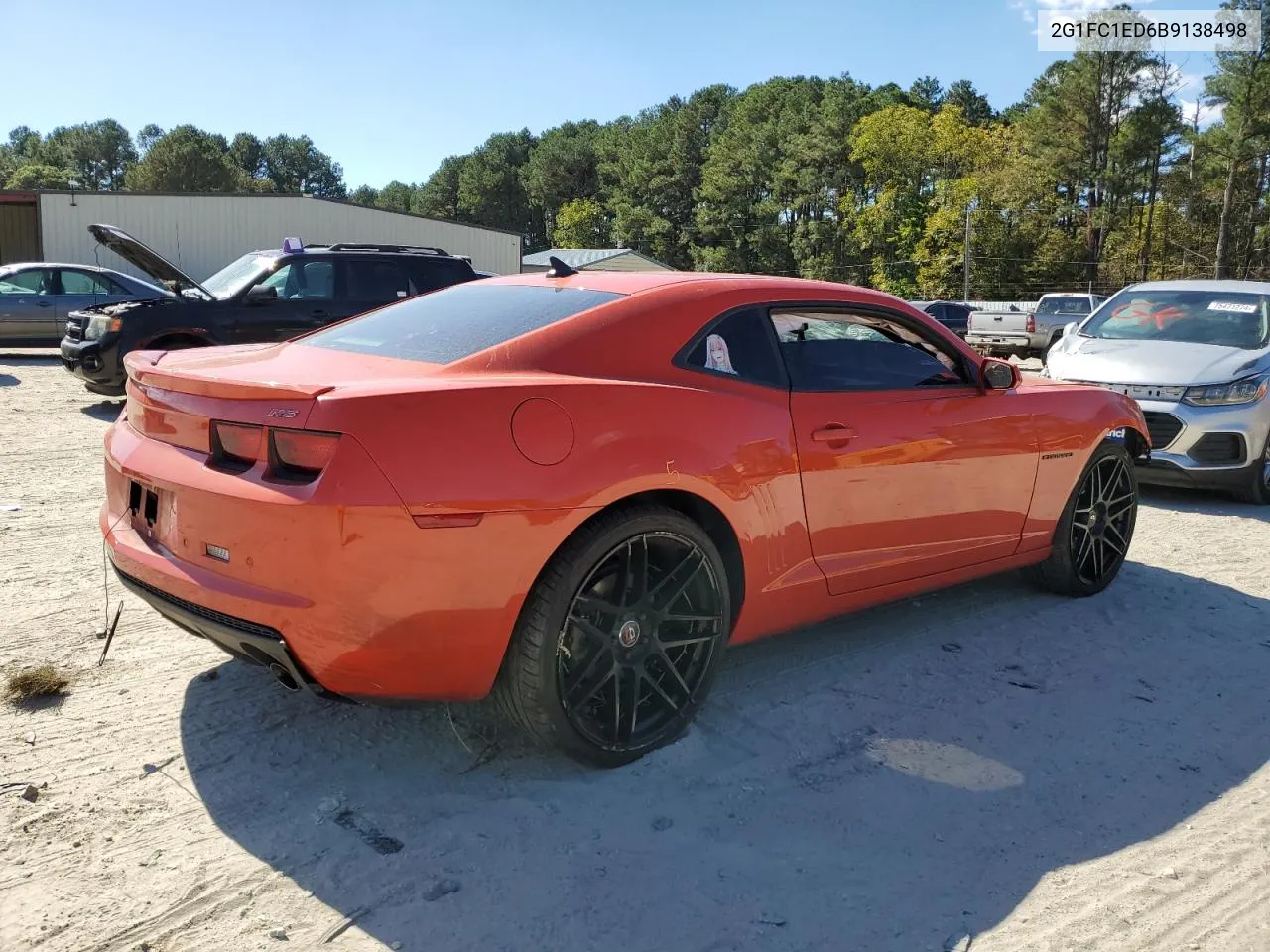 2G1FC1ED6B9138498 2011 Chevrolet Camaro Lt