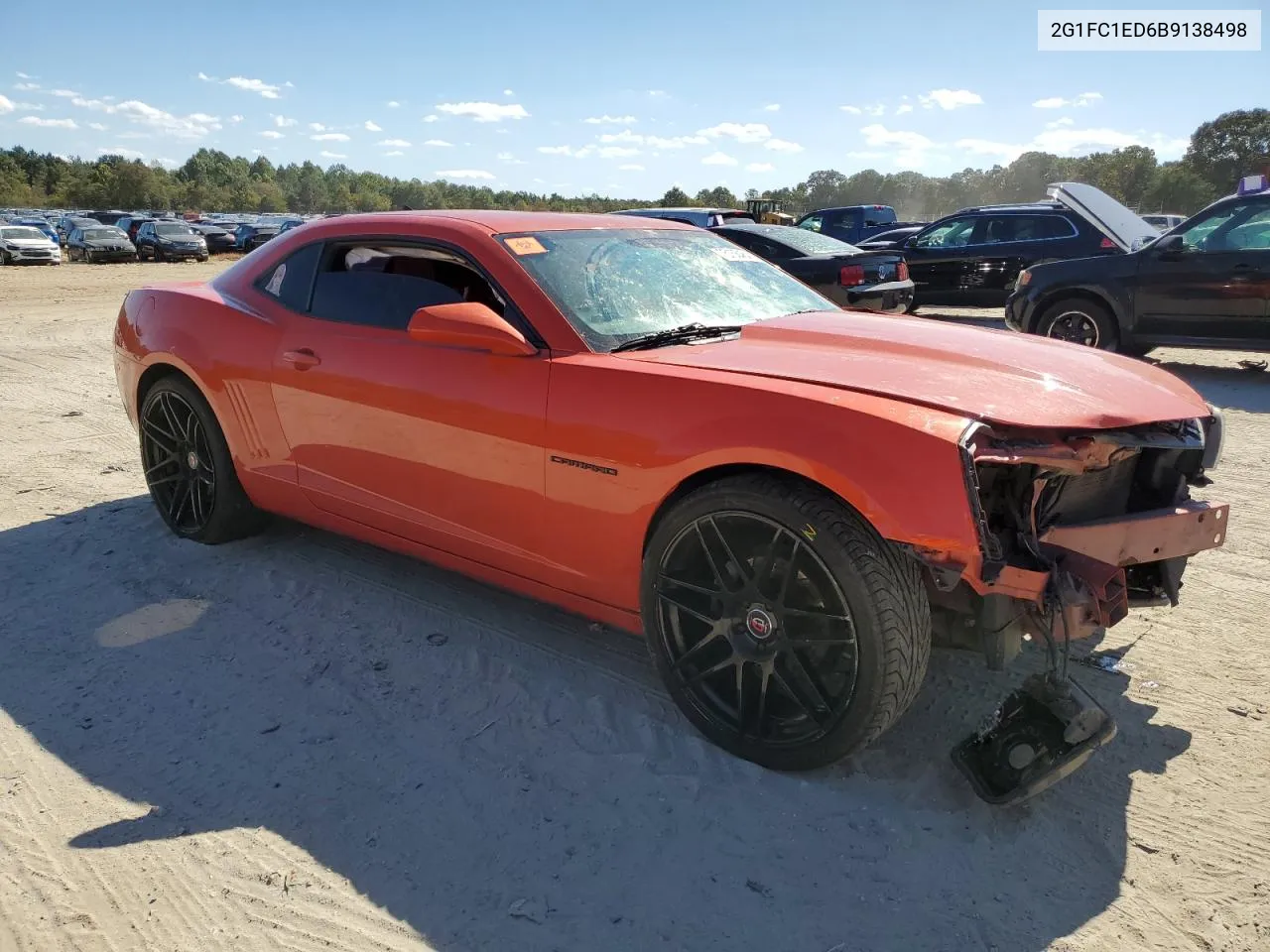 2G1FC1ED6B9138498 2011 Chevrolet Camaro Lt