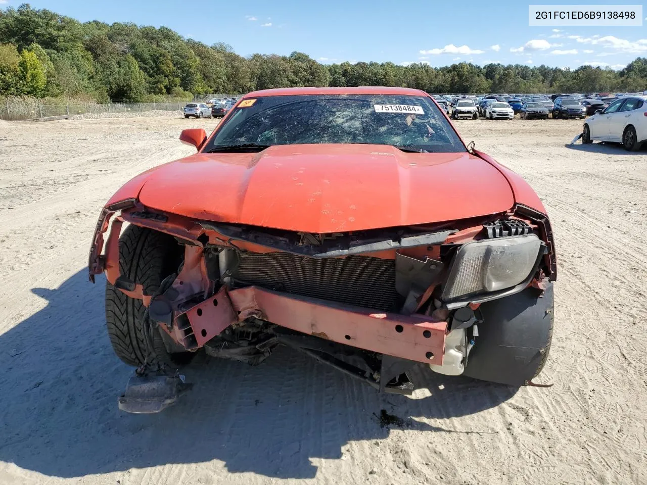 2G1FC1ED6B9138498 2011 Chevrolet Camaro Lt