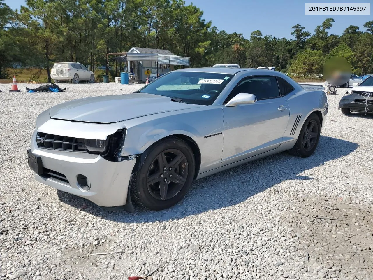 2011 Chevrolet Camaro Lt VIN: 2G1FB1ED9B9145397 Lot: 75346454