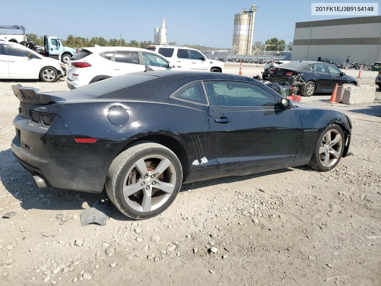 2G1FK1EJ3B9154148 2011 Chevrolet Camaro 2Ss