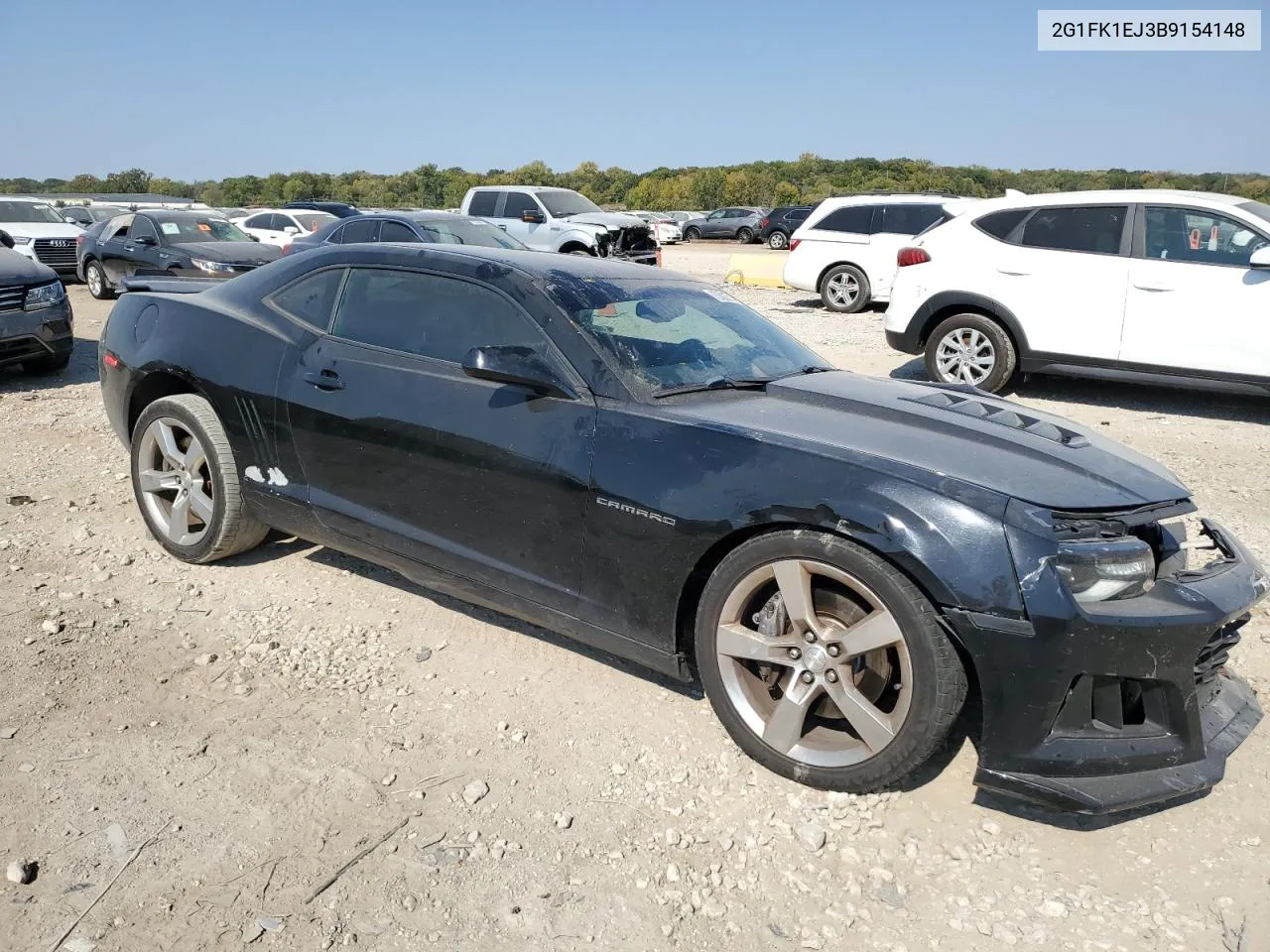 2G1FK1EJ3B9154148 2011 Chevrolet Camaro 2Ss