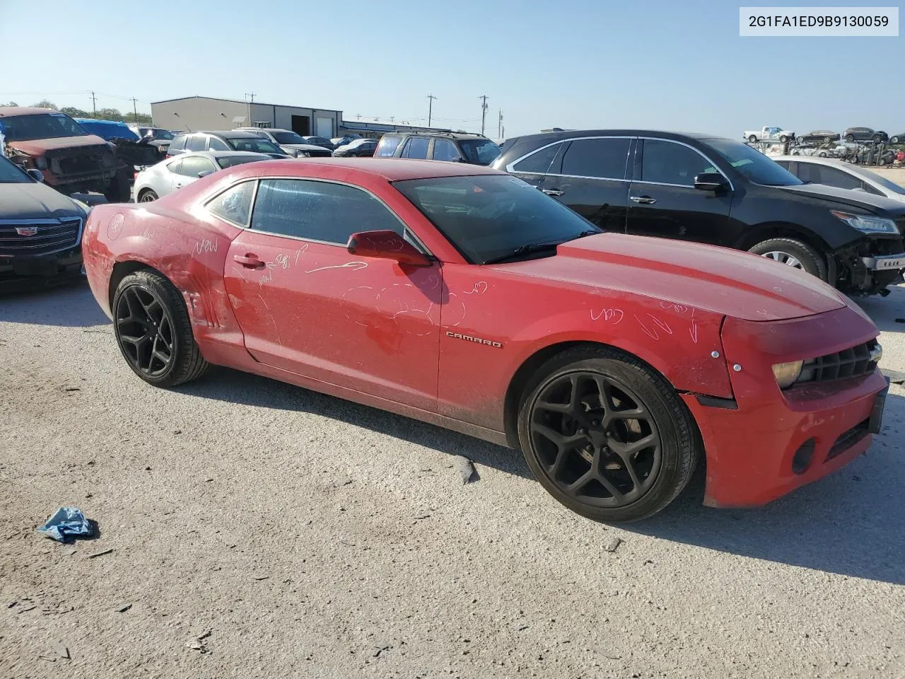 2011 Chevrolet Camaro Ls VIN: 2G1FA1ED9B9130059 Lot: 75724774