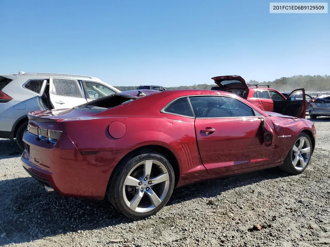 2011 Chevrolet Camaro Lt VIN: 2G1FC1ED6B9129509 Lot: 75806384