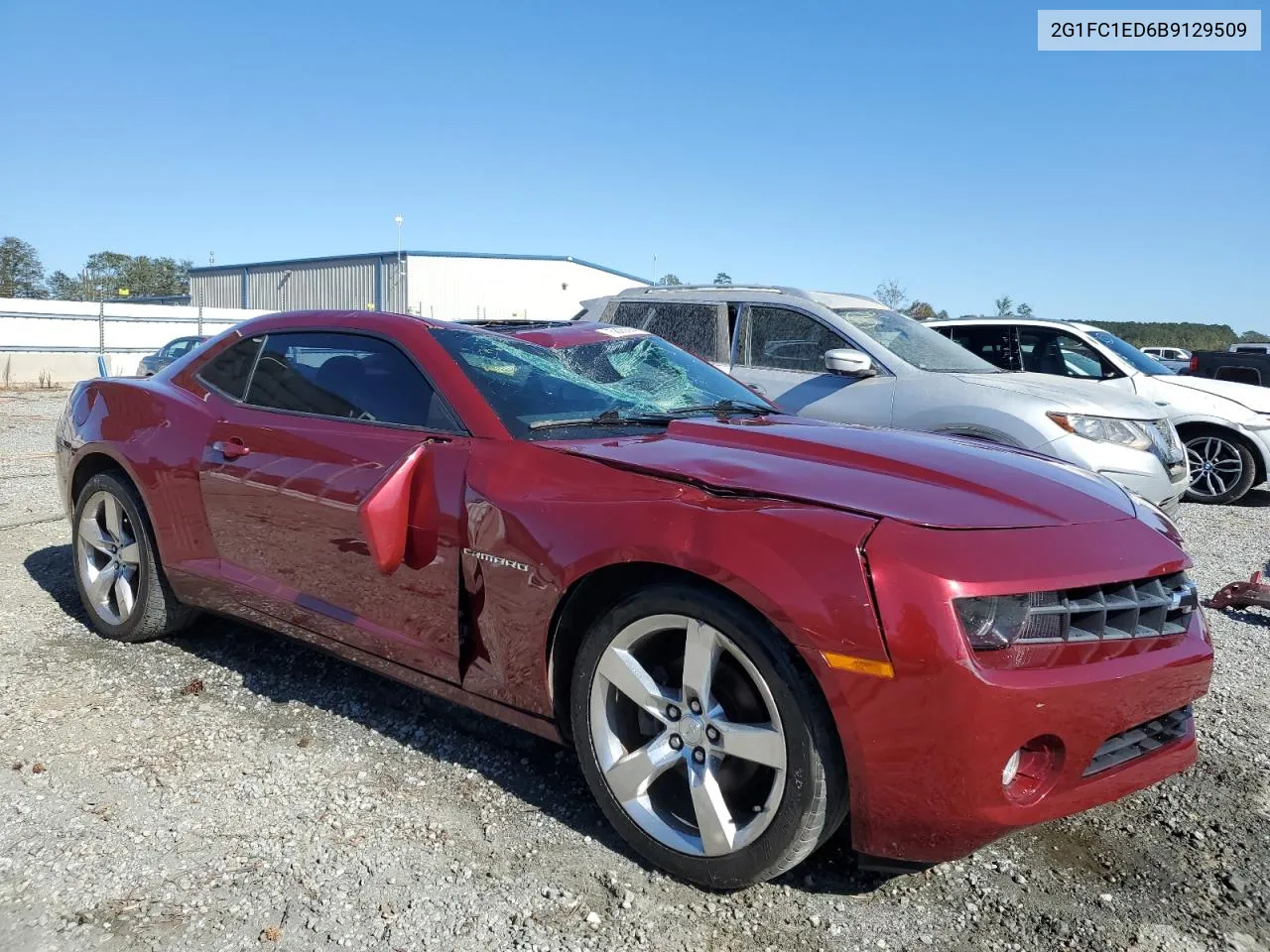 2011 Chevrolet Camaro Lt VIN: 2G1FC1ED6B9129509 Lot: 75806384