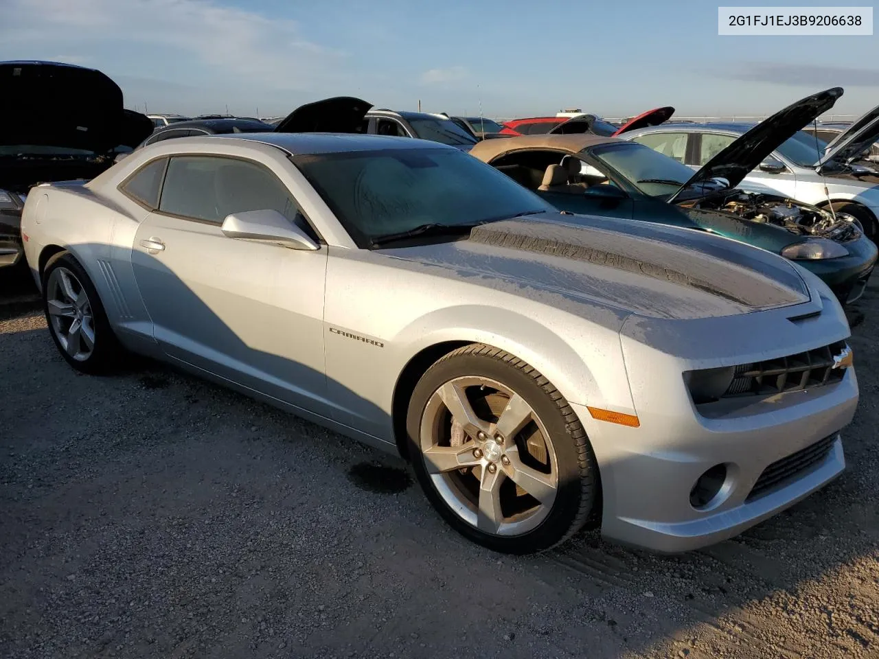 2011 Chevrolet Camaro Ss VIN: 2G1FJ1EJ3B9206638 Lot: 75959474