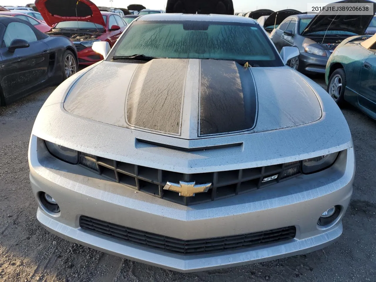 2G1FJ1EJ3B9206638 2011 Chevrolet Camaro Ss