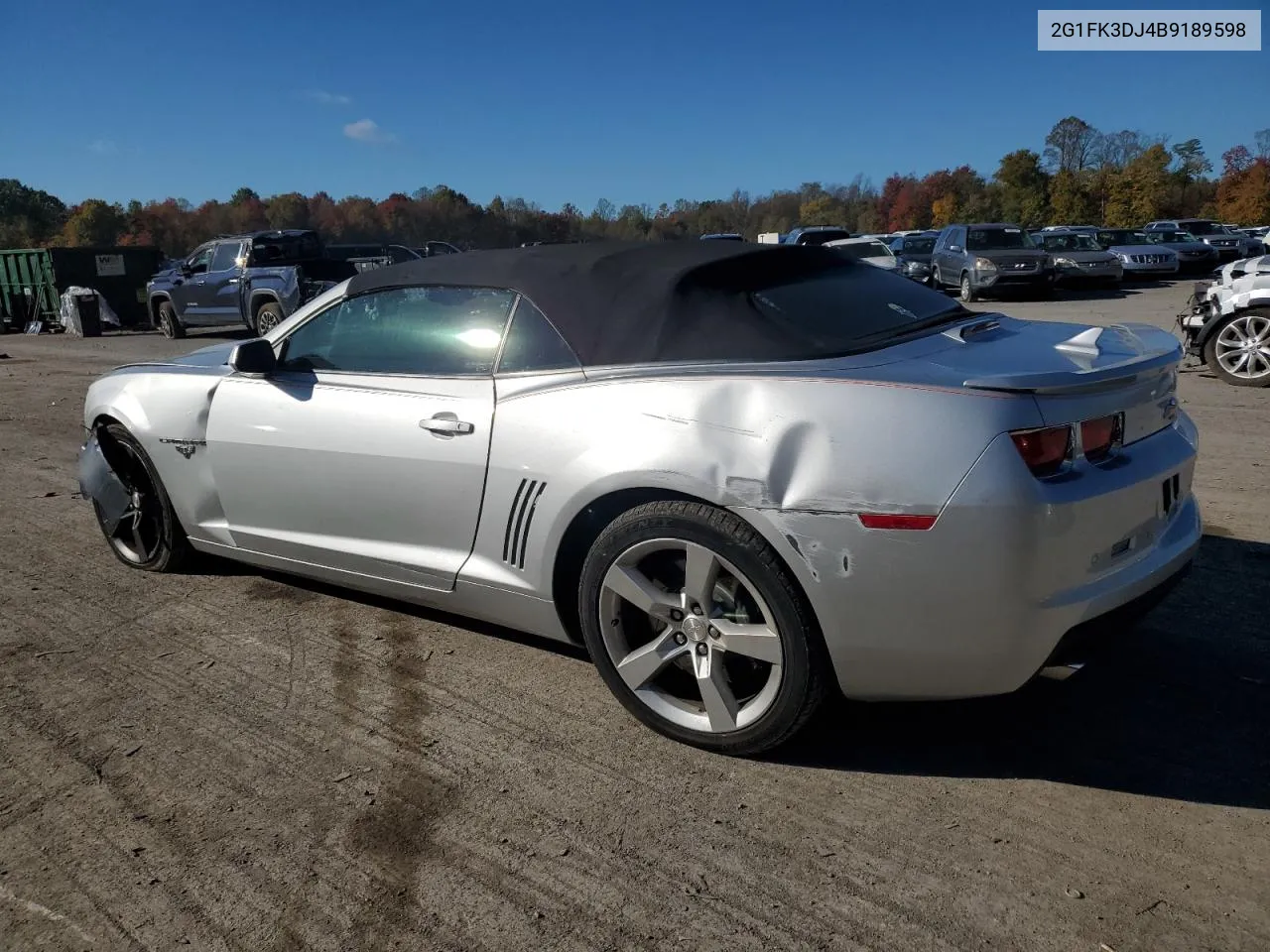 2011 Chevrolet Camaro 2Ss VIN: 2G1FK3DJ4B9189598 Lot: 76326544