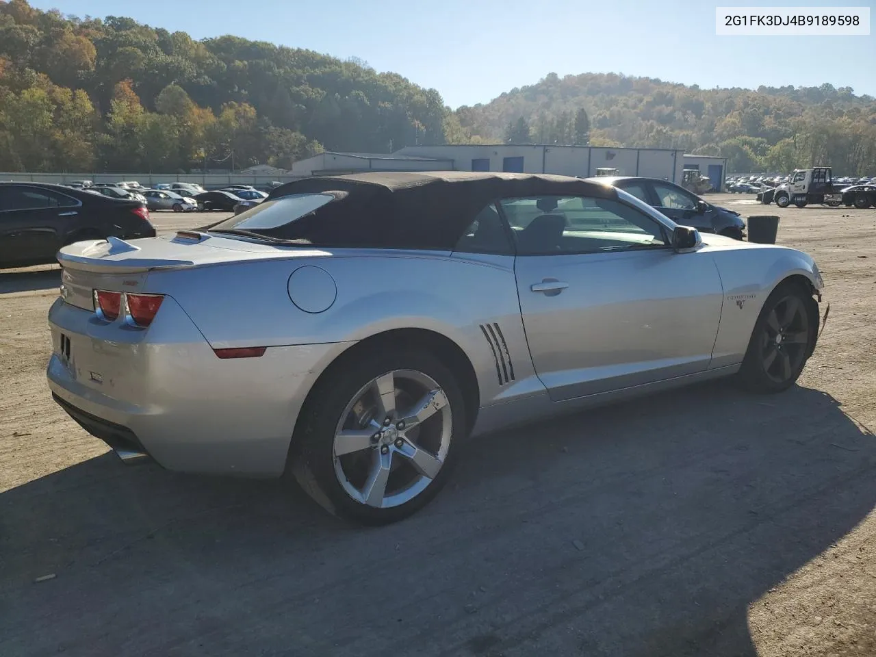 2011 Chevrolet Camaro 2Ss VIN: 2G1FK3DJ4B9189598 Lot: 76326544