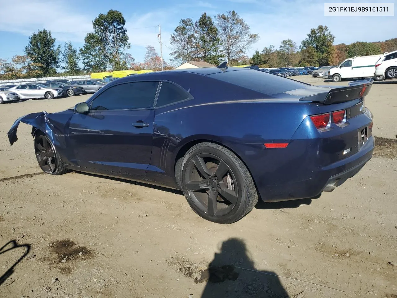 2011 Chevrolet Camaro 2Ss VIN: 2G1FK1EJ9B9161511 Lot: 76386064