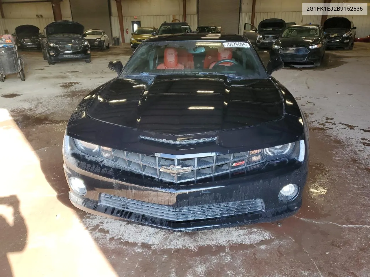 2011 Chevrolet Camaro 2Ss VIN: 2G1FK1EJ2B9152536 Lot: 76578604