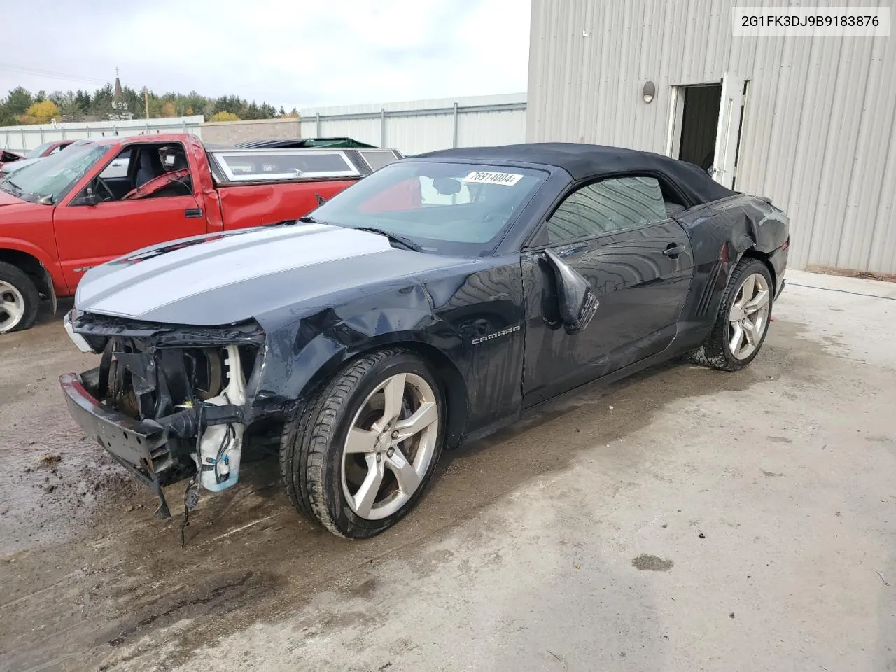 2011 Chevrolet Camaro 2Ss VIN: 2G1FK3DJ9B9183876 Lot: 76914004