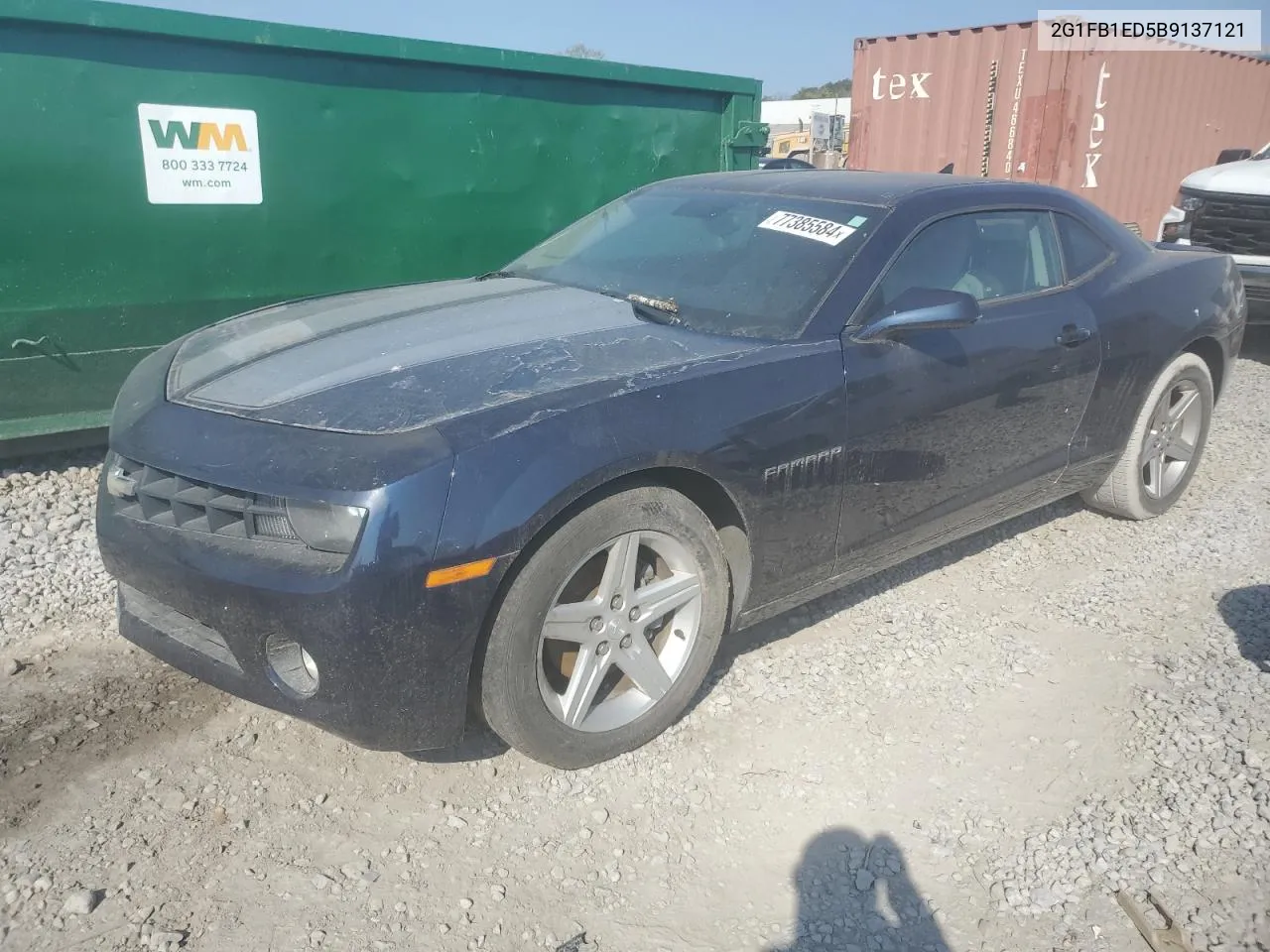 2011 Chevrolet Camaro Lt VIN: 2G1FB1ED5B9137121 Lot: 77385584