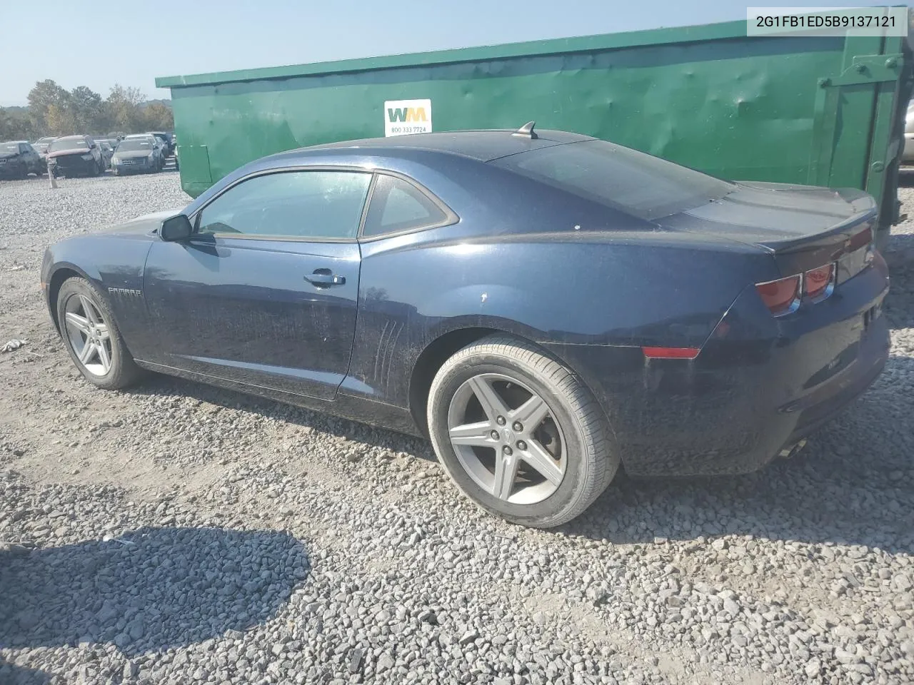 2011 Chevrolet Camaro Lt VIN: 2G1FB1ED5B9137121 Lot: 77385584