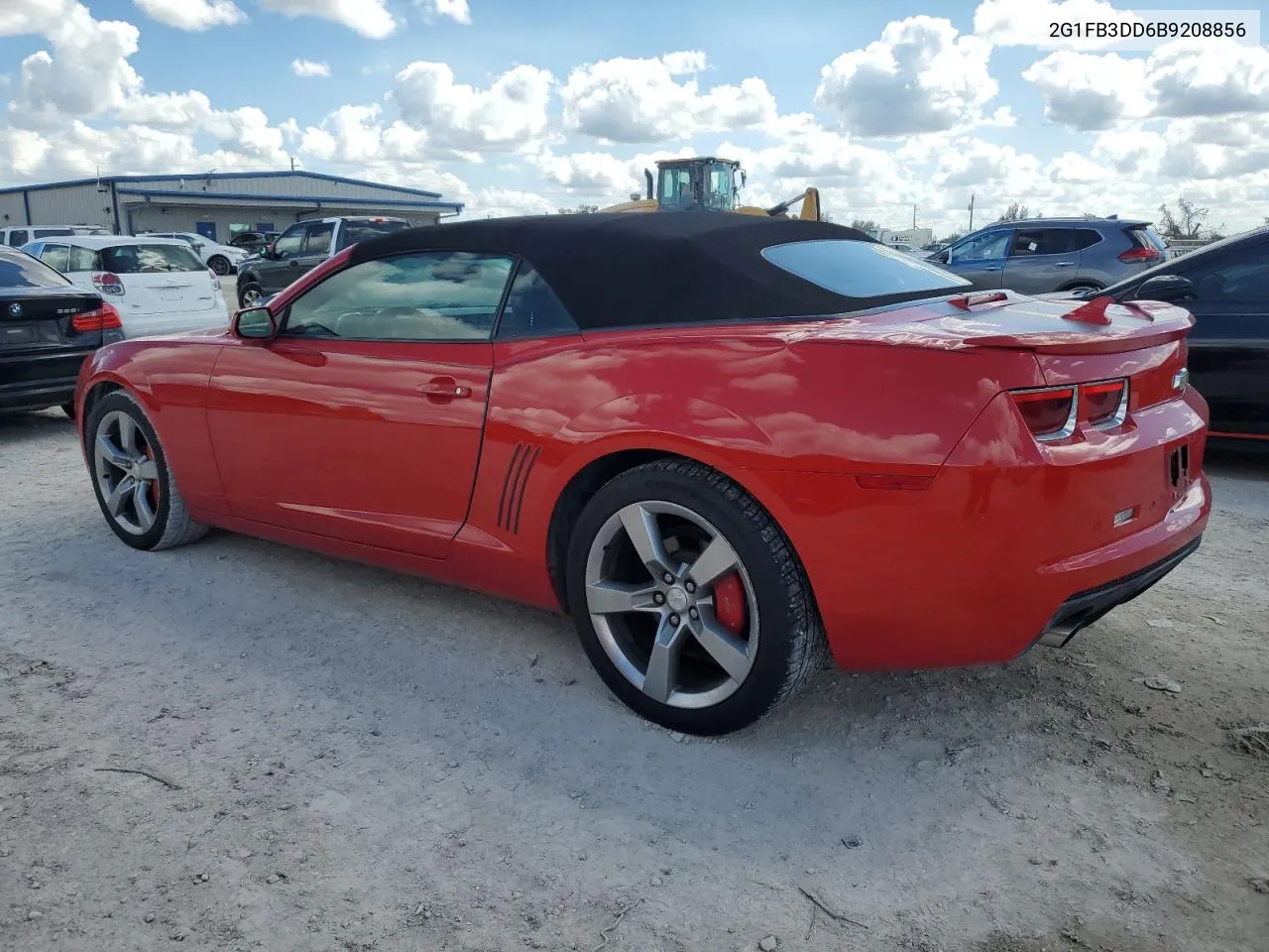 2011 Chevrolet Camaro Lt VIN: 2G1FB3DD6B9208856 Lot: 77596124