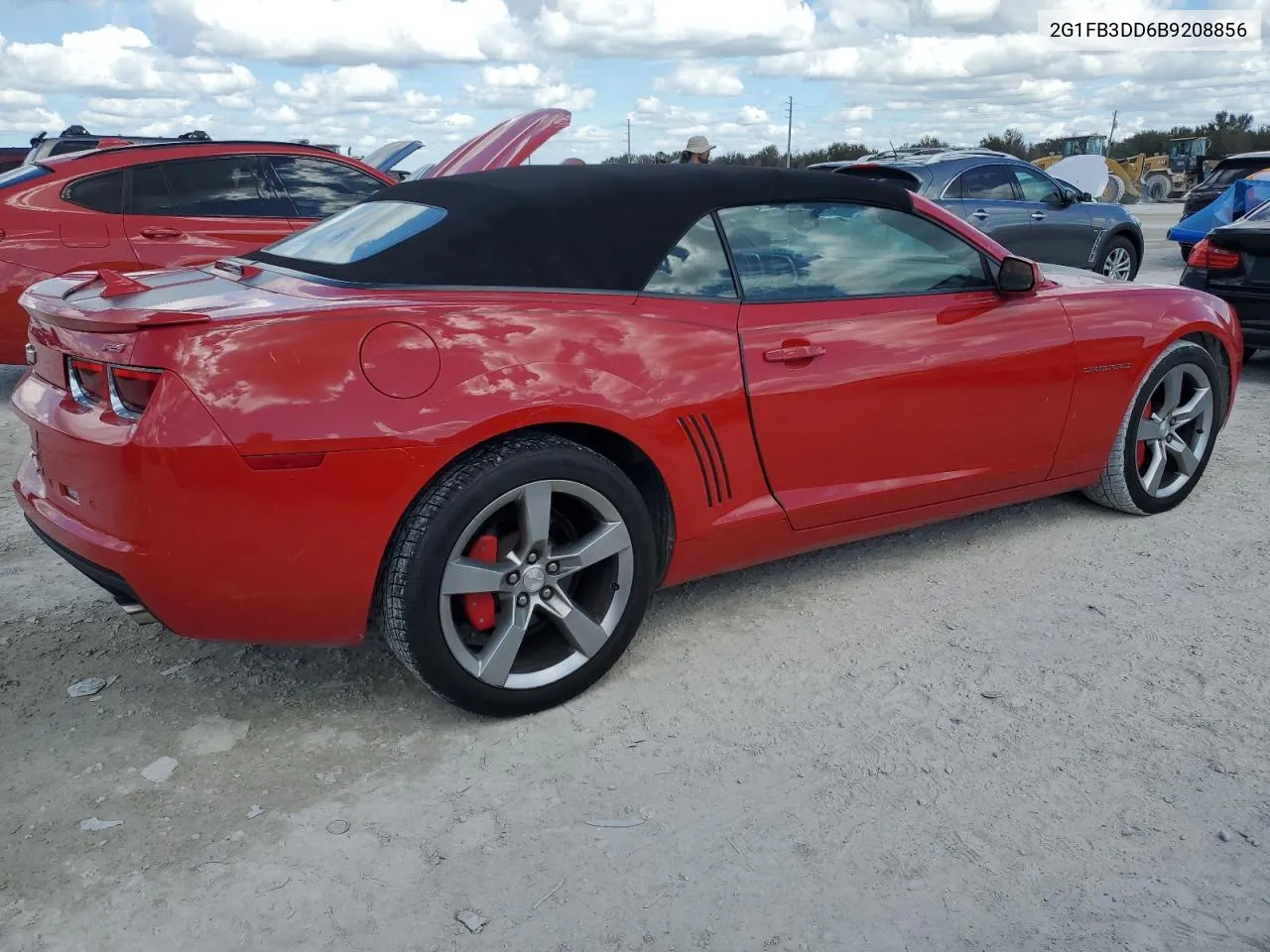 2G1FB3DD6B9208856 2011 Chevrolet Camaro Lt