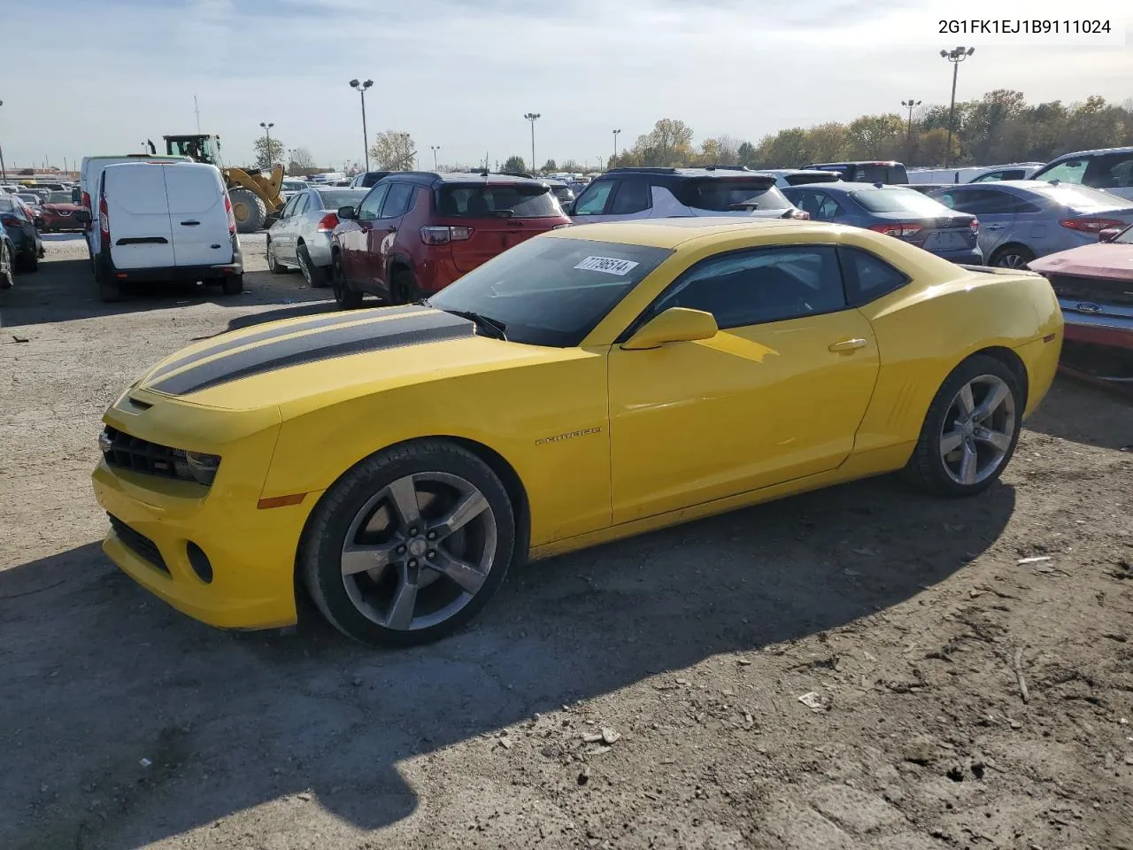 2011 Chevrolet Camaro 2Ss VIN: 2G1FK1EJ1B9111024 Lot: 77796514