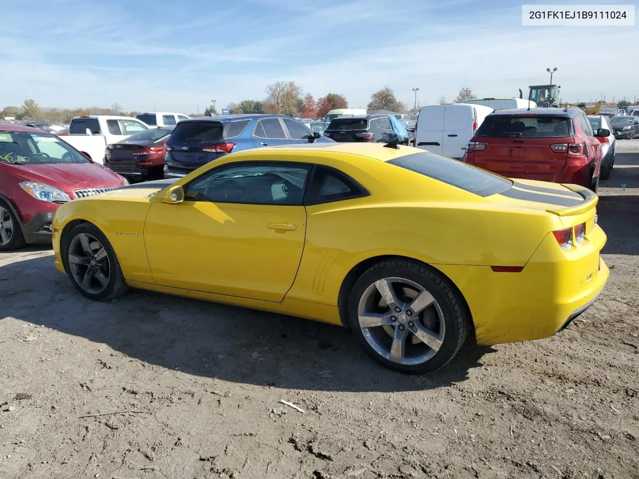 2G1FK1EJ1B9111024 2011 Chevrolet Camaro 2Ss