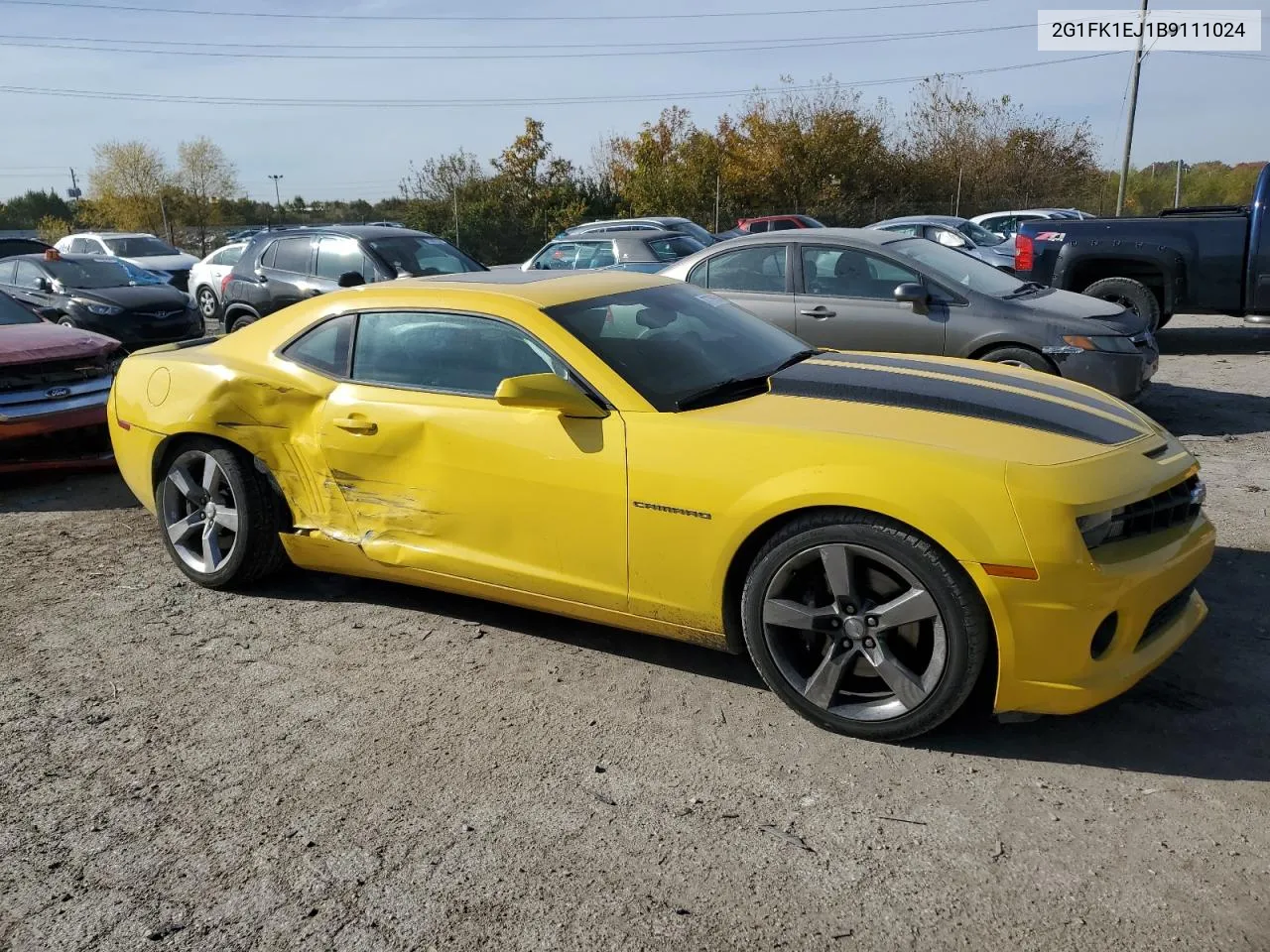 2G1FK1EJ1B9111024 2011 Chevrolet Camaro 2Ss