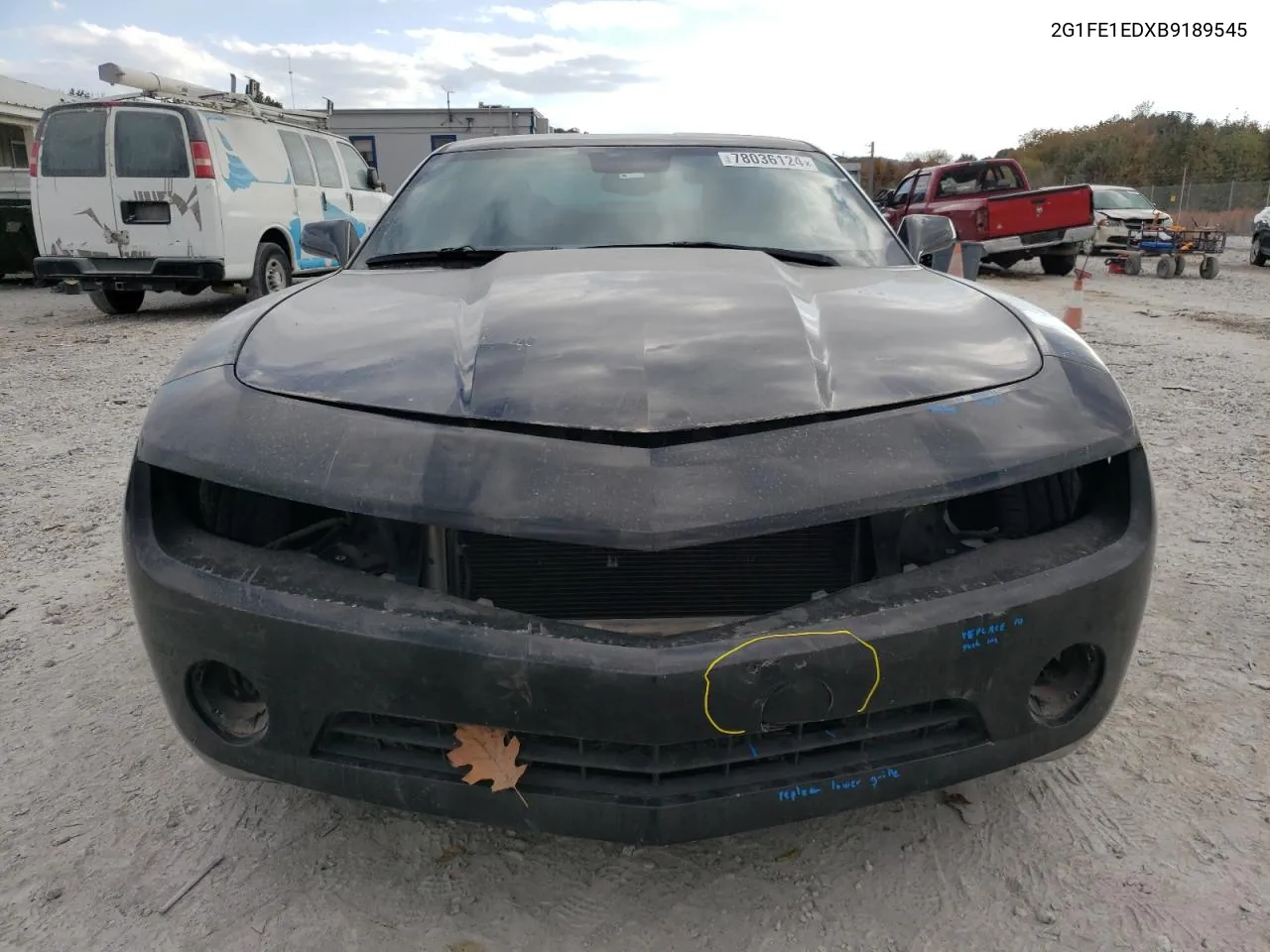 2011 Chevrolet Camaro Ls VIN: 2G1FE1EDXB9189545 Lot: 78036124