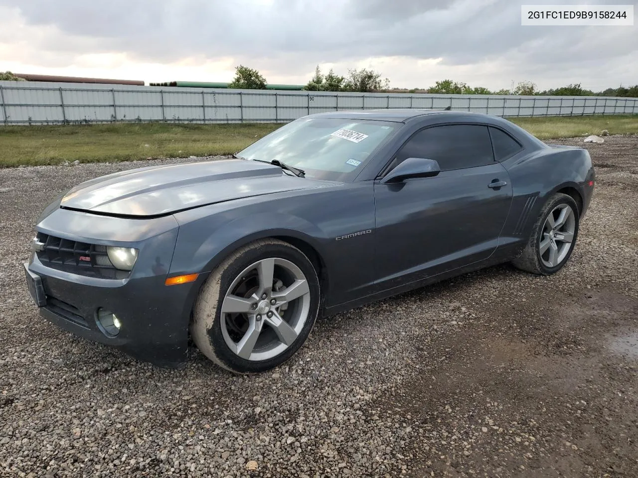 2011 Chevrolet Camaro Lt VIN: 2G1FC1ED9B9158244 Lot: 79036714