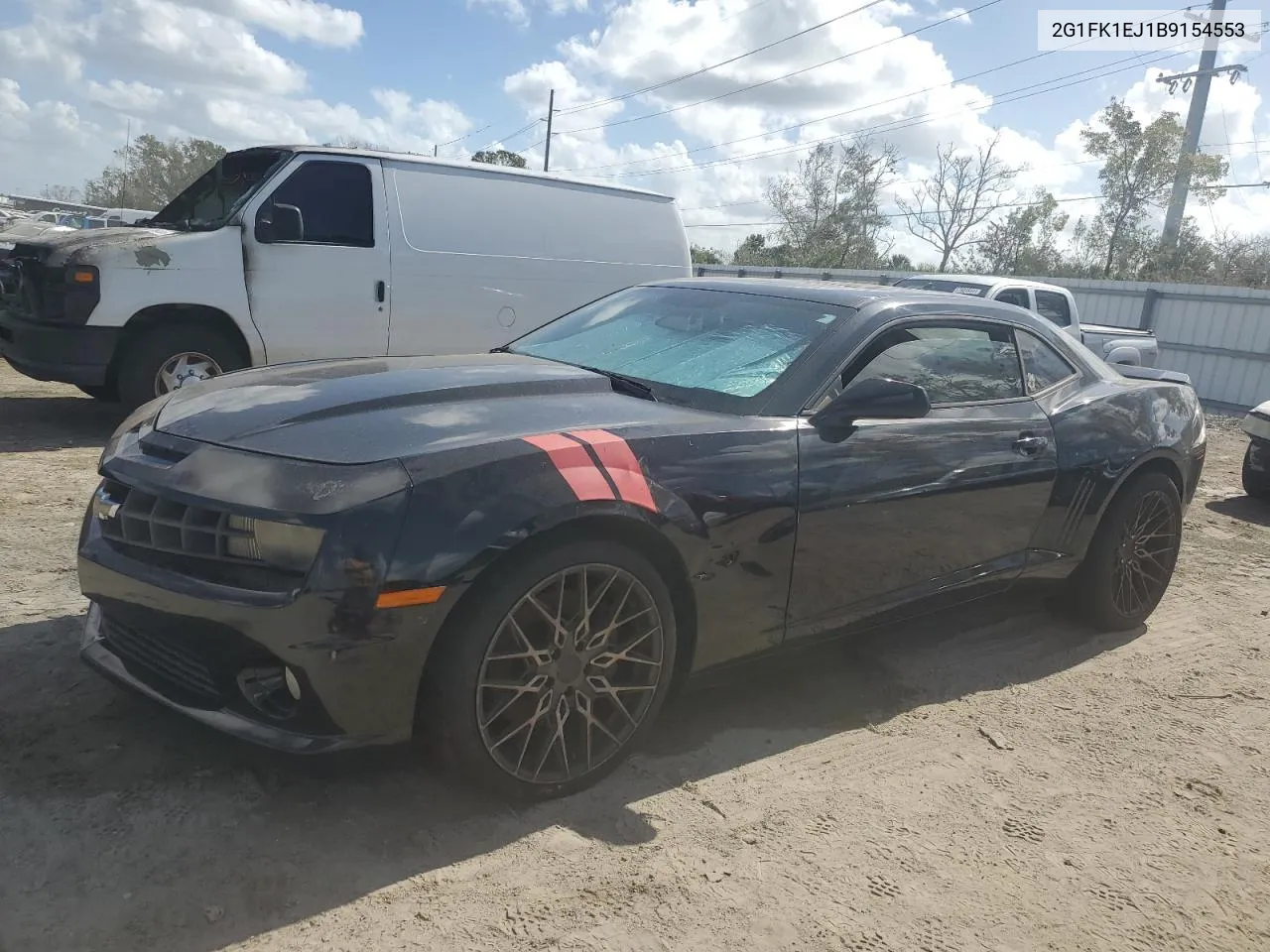 2011 Chevrolet Camaro 2Ss VIN: 2G1FK1EJ1B9154553 Lot: 79102674