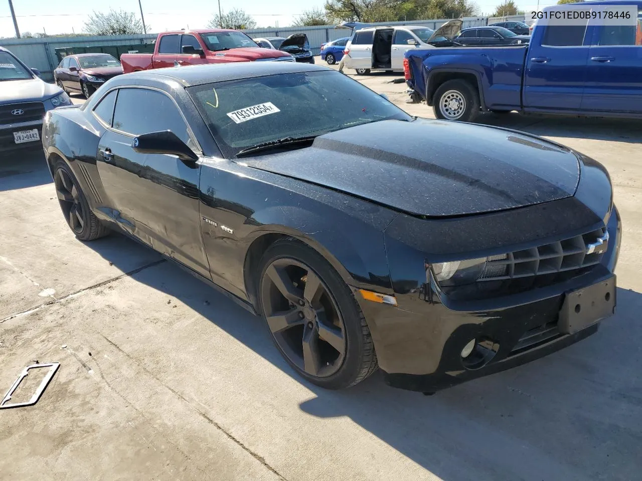 2011 Chevrolet Camaro Lt VIN: 2G1FC1ED0B9178446 Lot: 79312354