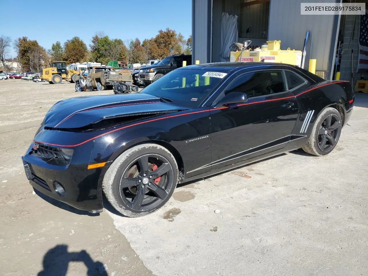 2011 Chevrolet Camaro Ls VIN: 2G1FE1ED2B9175834 Lot: 79353494