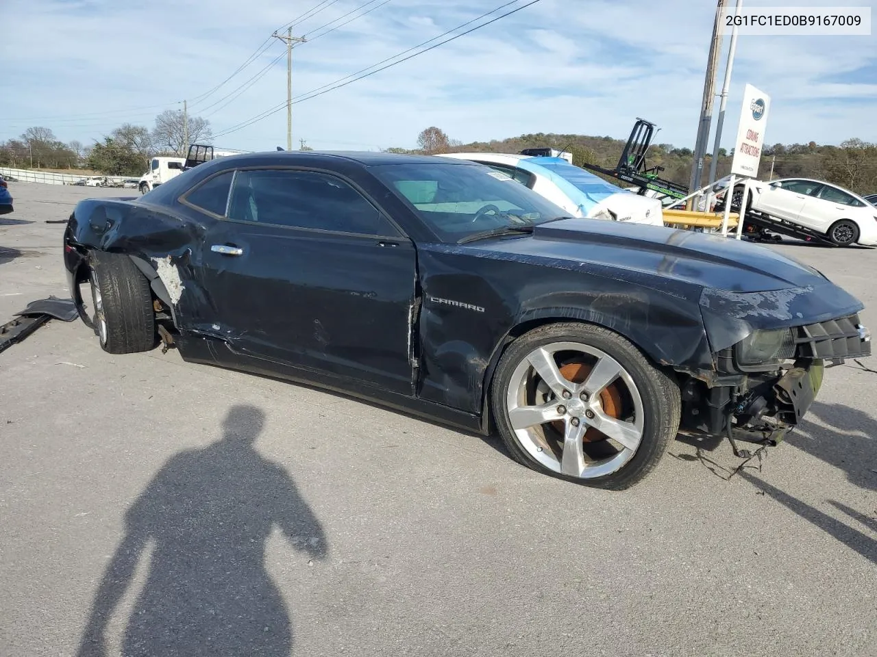 2011 Chevrolet Camaro Lt VIN: 2G1FC1ED0B9167009 Lot: 79429034