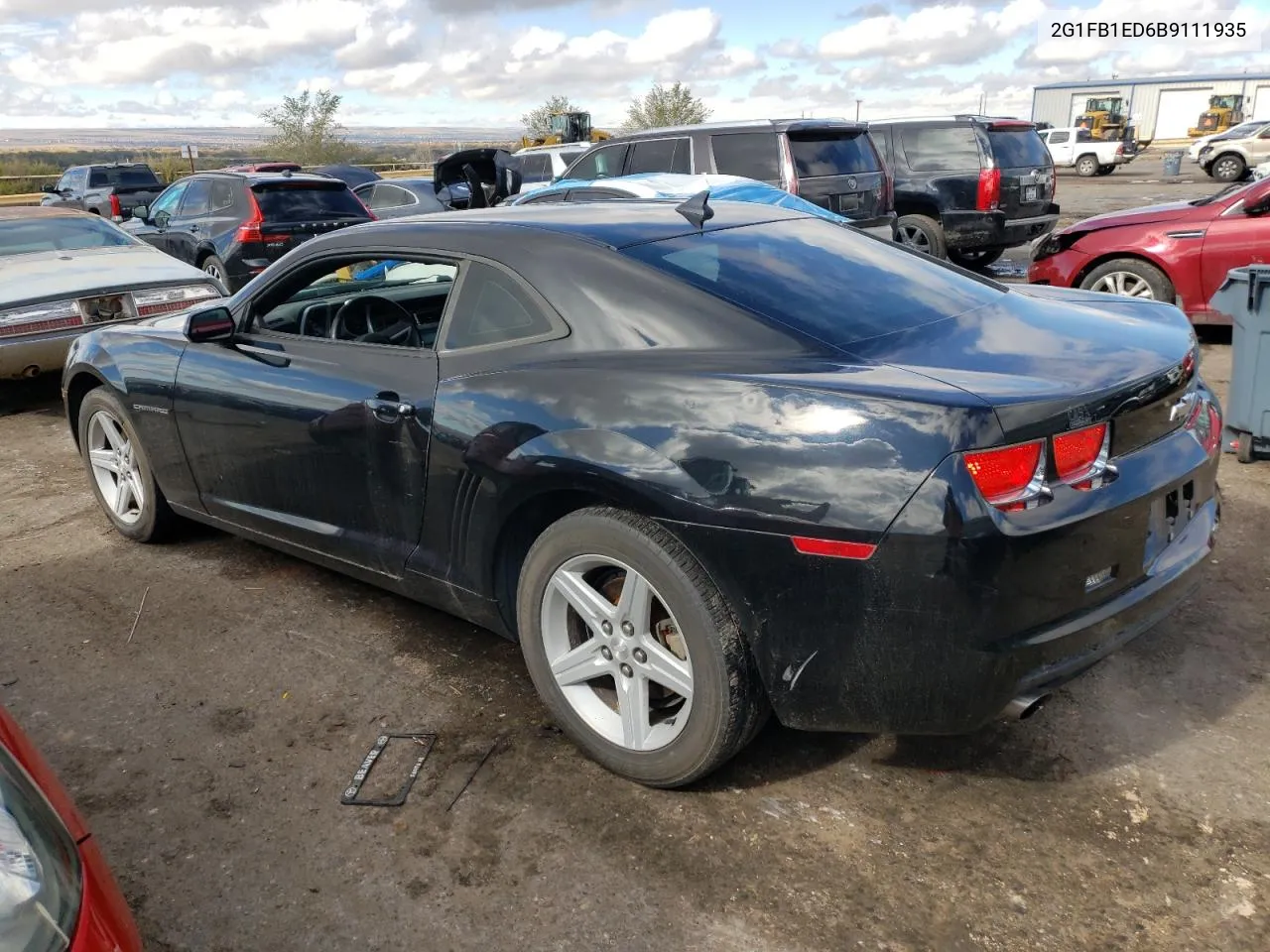 2011 Chevrolet Camaro Lt VIN: 2G1FB1ED6B9111935 Lot: 79755674