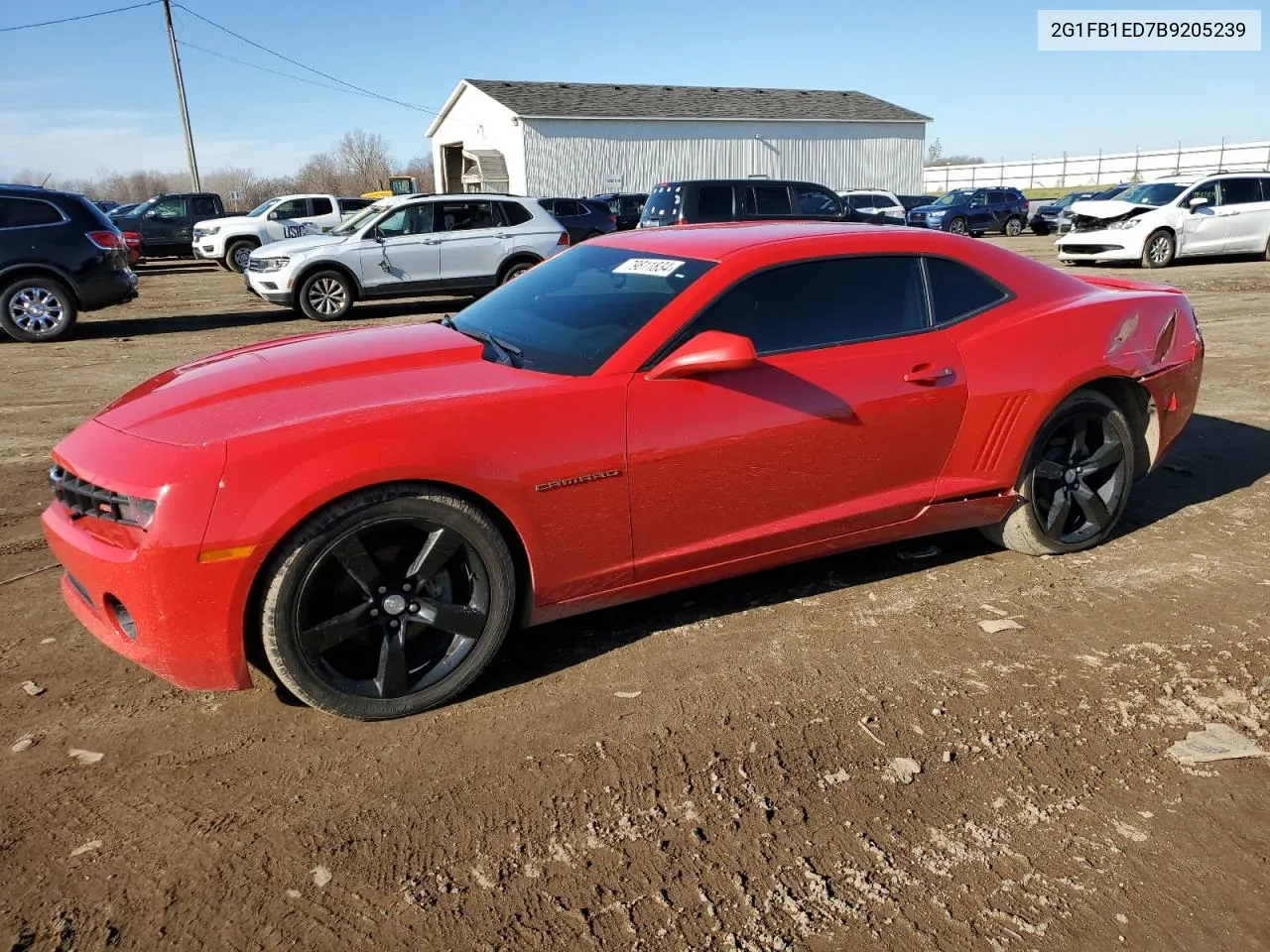 2011 Chevrolet Camaro Lt VIN: 2G1FB1ED7B9205239 Lot: 79811834