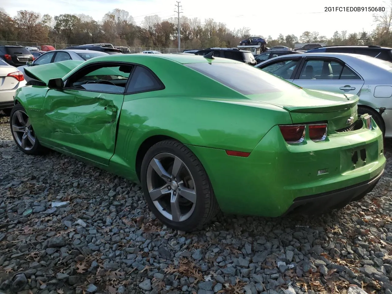 2011 Chevrolet Camaro Lt VIN: 2G1FC1ED0B9150680 Lot: 80272614