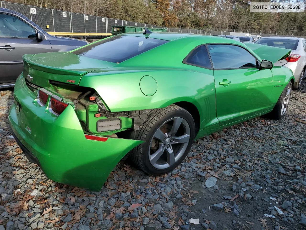 2011 Chevrolet Camaro Lt VIN: 2G1FC1ED0B9150680 Lot: 80272614